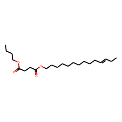 Succinic acid, butyl tetradec-11-enyl ester