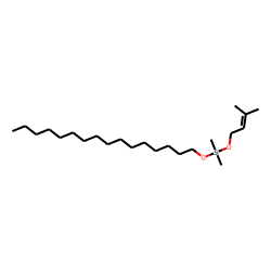 Silane, dimethyl(3-methylbut-2-enyloxy)hexadecyloxy-