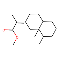 Methyl (E)-eremophila-1(10),7(11)-dien-12-oate