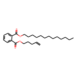 Phthalic acid, pent-4-enyl tridecyl ester