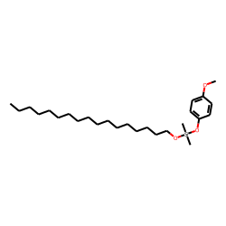 Silane, dimethyl(4-methoxyphenoxy)heptadecyloxy-