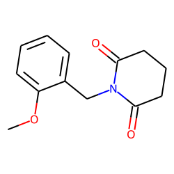 Glutarimide, N-(2-methoxybenzyl)-