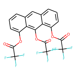 Anthralin, O,O',O''-tri(trifluoroacetyl)-