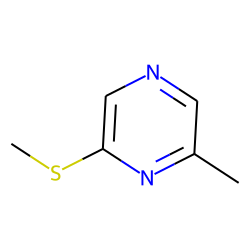 Pyrazine, 2-methyl-6-(methylthio)-