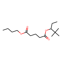 Glutaric acid, butyl 2,2-dimethylpent-3-yl ester