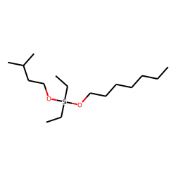 Silane, diethylheptyloxy(3-methylbutoxy)-