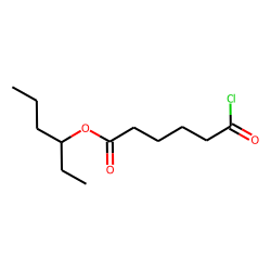 Adipic acid, monochloride 3-hexyl ester