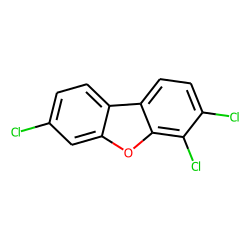 Dibenzofuran, 3,4,7-trichloro
