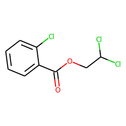Benzoic acid, 2-chloro, 2,2-dichloroethyl ester