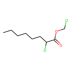Chloromethyl 2-chlorooctanoate