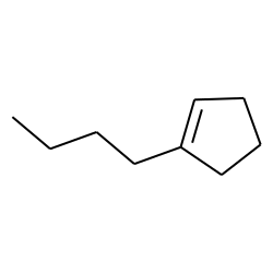 Cyclopentene, 1-butyl-