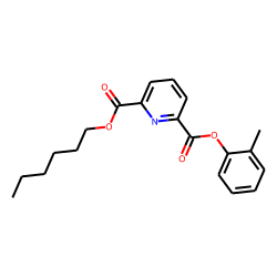 2,6-Pyridinedicarboxylic acid, hexyl 2-methylphenyl ester
