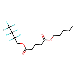 Glutaric acid, 2,2,3,3,4,4,4-heptafluorobutyl pentyl ester