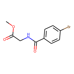 Glycine, N-(4-bromobenzoyl)-, methyl ester
