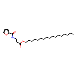 «beta»-Alanine, N-(2-furoyl)-, heptadecyl ester