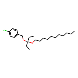 Silane, diethyl(4-chlorobenzyloxy)undecyloxy-