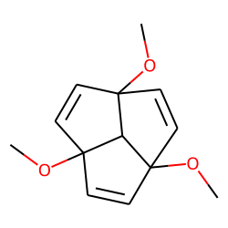 Triquinacene, 1,4,7-tris(methoxy)-