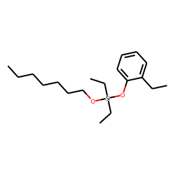 Silane, diethyl(2-ethylphenoxy)heptyloxy-