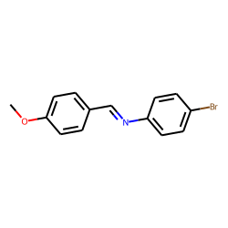 1-Bromobenzene,-4-(4-methoxybenzylidenamino)