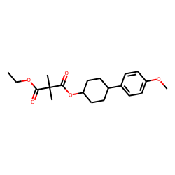 Dimethylmalonic acid, ethyl 4-(4-methoxyphenyl)cyclohexyl ester