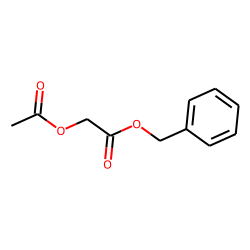 Acetoxyacetic acid, phenylmethyl ester