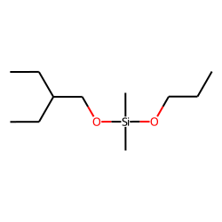 Silane, dimethyl(2-ethylbutoxy)propoxy-