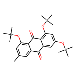 9,10-Anthracenedione, 3-methyl-1,6,8-tris[(trimethylsilyl)oxy]-