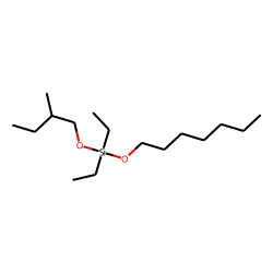 Silane, diethylheptyloxy(2-methylbutoxy)-