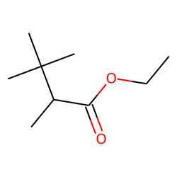 Butanoic acid, 2,3,3-trimethyl, ethyl ester