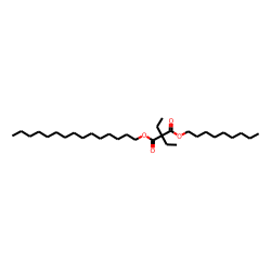 Diethylmalonic acid, nonyl pentadecyl ester