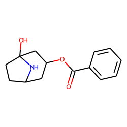 Nortropin, 1-hydroxy-3-«beta»-benzoyl