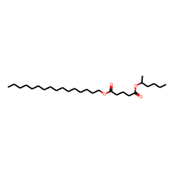 Glutaric acid, hexadecyl 2-hexyl ester
