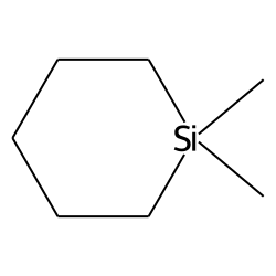 Silacyclohexane, 1,1-dimethyl-