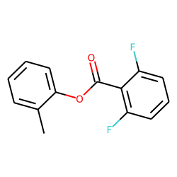2,6-Difluorobenzoic acid, 2-methylphenyl ester