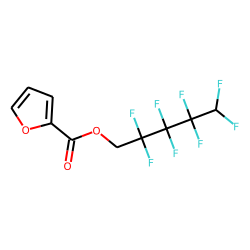 2-Furoic acid, 2,2,3,3,4,4,5,5-octafluoropentyl ester