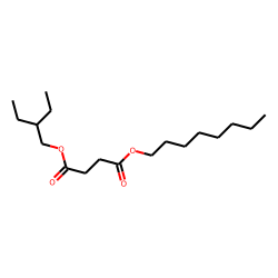 Succinic acid, 2-ethylbutyl octyl ester