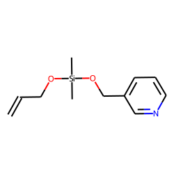 Allyl alcohol, picolinyloxydimethylsilyl ether