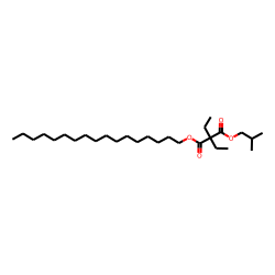 Diethylmalonic acid, heptadecyl isobutyl ester