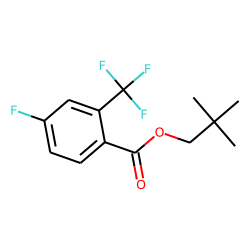 4-Fluoro-2-trifluoromethylbenzoic acid, neopentyl ester