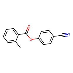 o-Toluic acid, 4-cyanophenyl ester