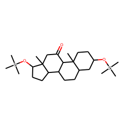 3A-Hydroxy-5B-androstane-11,17-dione, enol, bis-TMS