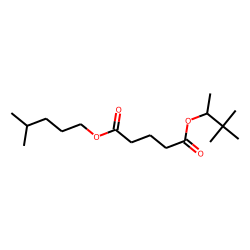 Glutaric acid, 3,3-dimethylbut-2-yl isohexyl ester