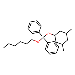 Silane, diphenyl(3,5-dimethylcyclohexyloxy)hexyloxy-