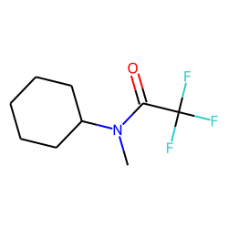 N-Cyclohexyl-2,2,2-trifluoro-N-methylacetamide