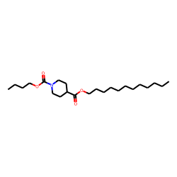 Isonipecotic acid, n-butoxycarbonyl-, dodecyl ester
