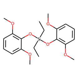 Silane, diethyldi(2,6-dimethoxyphenoxy)-