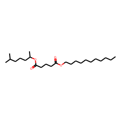 Glutaric acid, 6-methylhept-2-yl undecyl ester