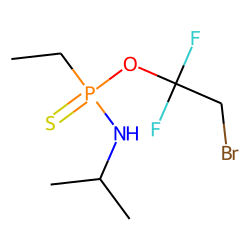 O-(2-Bromo-1,1-difluoroethyl)-N-isopropylamidoethanethionophosphonate