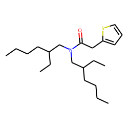 2-Thiopheneacetamide, N,N-bis(2-ethylhexyl)-