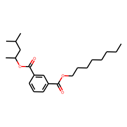 Isophthalic acid, 4-methylpent-2-yl octyl ester
